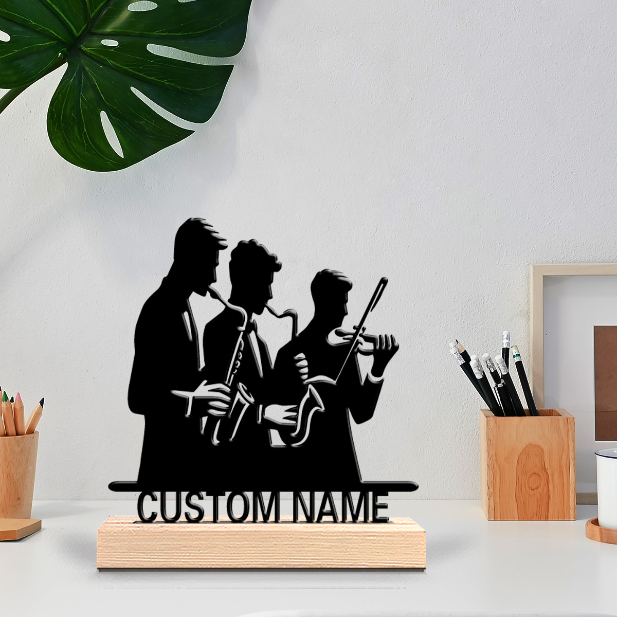 1 szt. Statuetka z cyny z imie – Musical Instrument And Names recenzja i cena