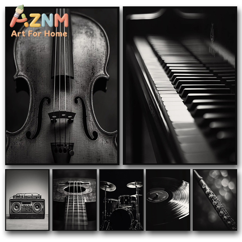 Klasyczne plakaty fotograficzn – Picture Of Musical Instrument recenzja i cena