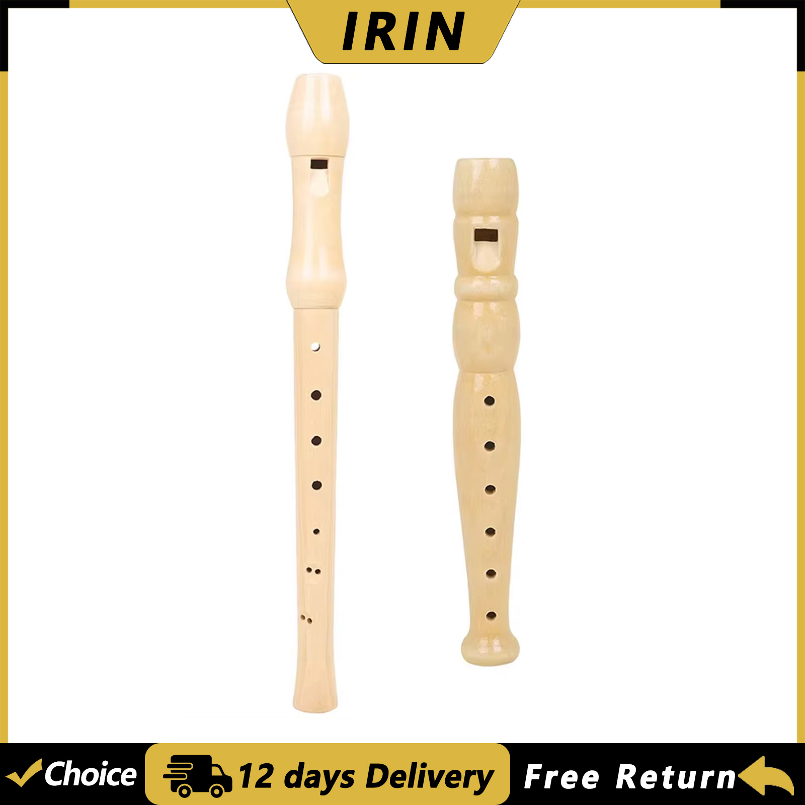 Flet prosty IRIN 6/8 otworowy, – Musical Instrument Harmonium recenzja i cena